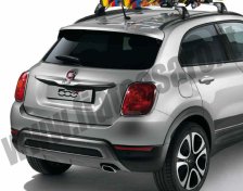 PORTASCI Fiat 500 per Un Paio di Sci Barre Posteriori Originali 71805708