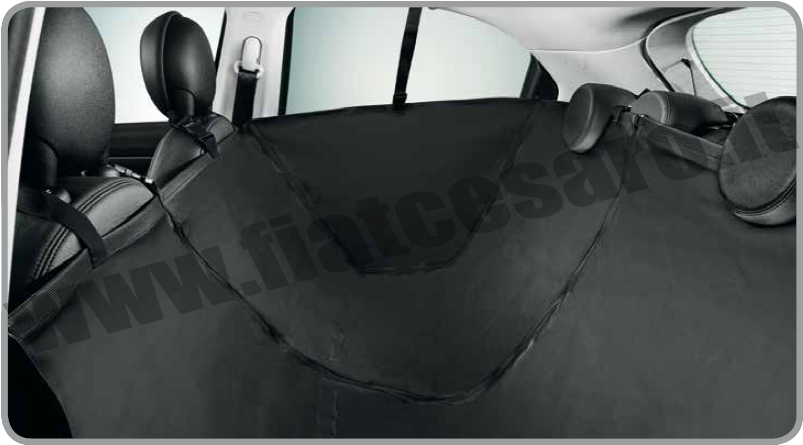 UK Custom Covers SC261B Coprisedili Posteriori Impermeabili Per Toyota Hilux - Doppia Cabina, Nero